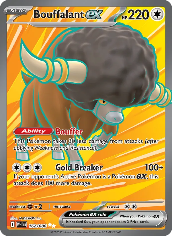 Bouffalant ex full card art