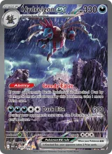 Hydreigon ex · White Flare Pokémon card