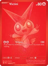Victini · White Flare Pokémon card