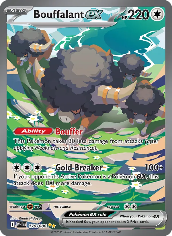Bouffalant ex full card art