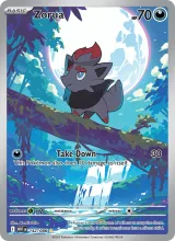 Zorua · White Flare Pokémon card