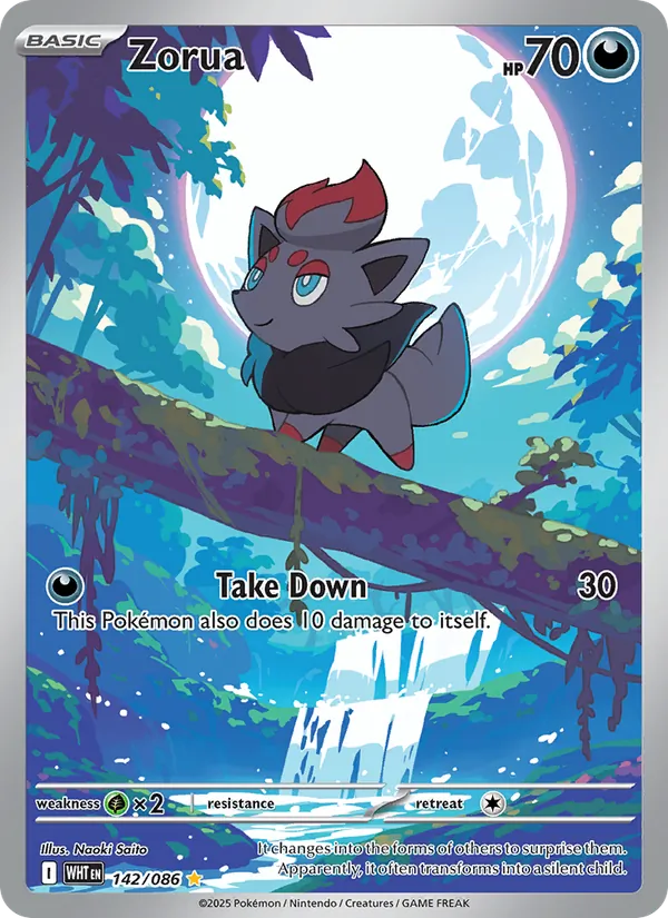 Zorua full card art
