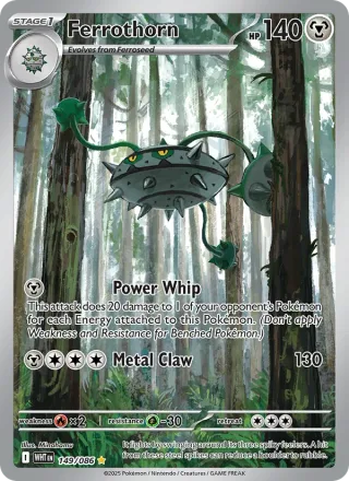 Ferrothorn #149 · White Flare Pokémon card