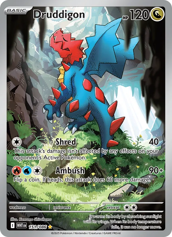 Druddigon full card art
