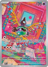Sigilyph · White Flare Pokémon card