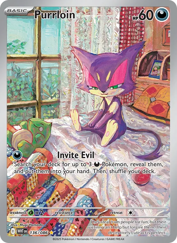 Purrloin full card art