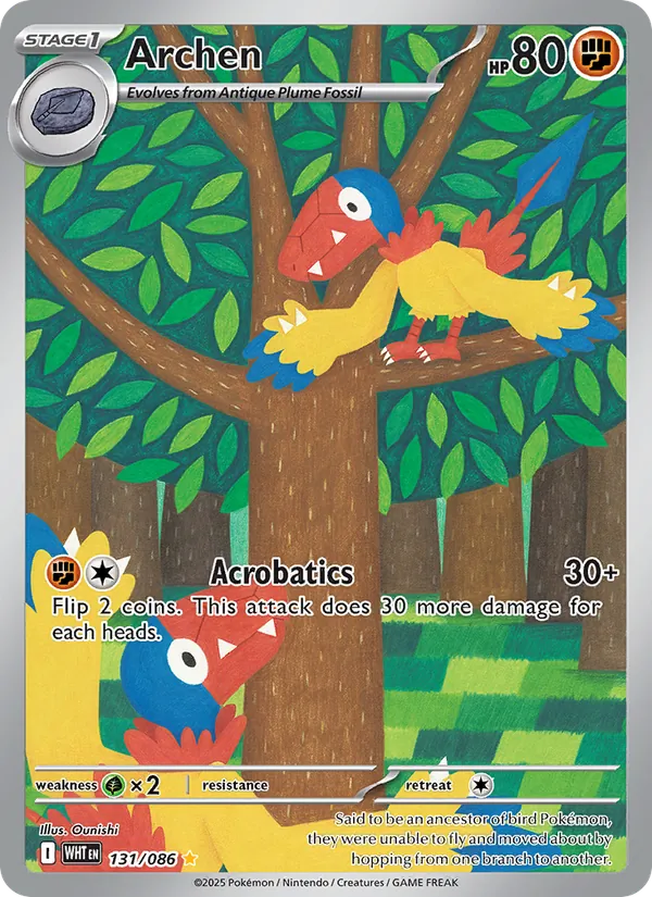Archen full card art