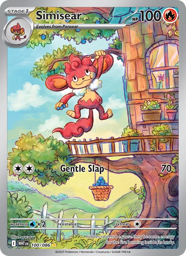 Simisear full card art