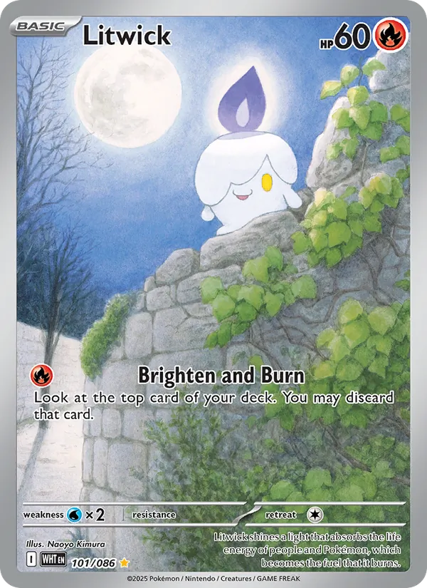 Litwick full card art