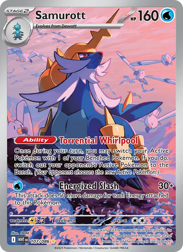 Samurott full card art