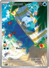 Oshawott · White Flare Pokémon card