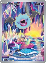 Woobat · White Flare Pokémon card