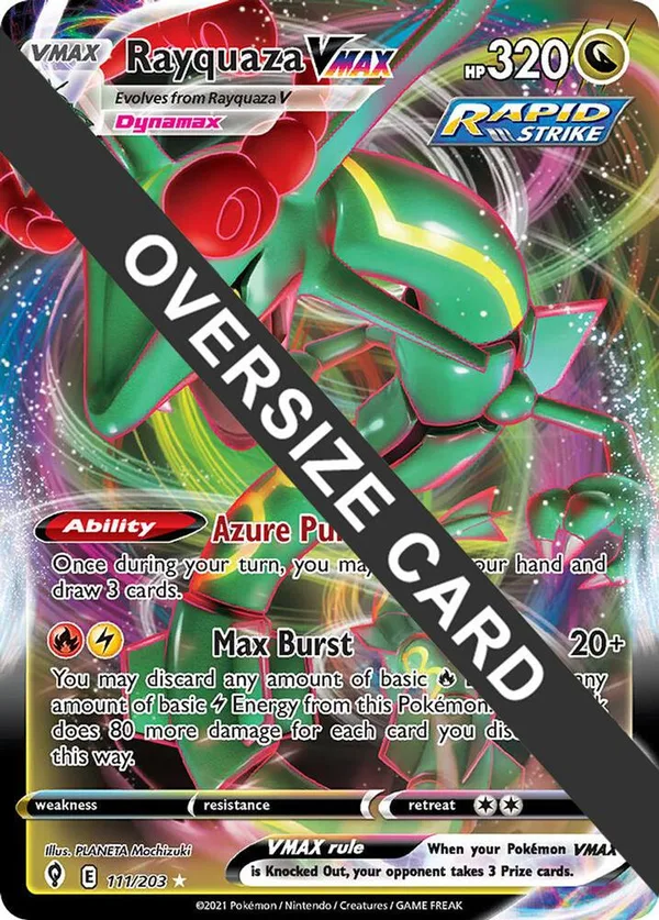 Rayquaza VMAX full card art