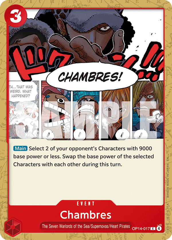 Chambres full card art