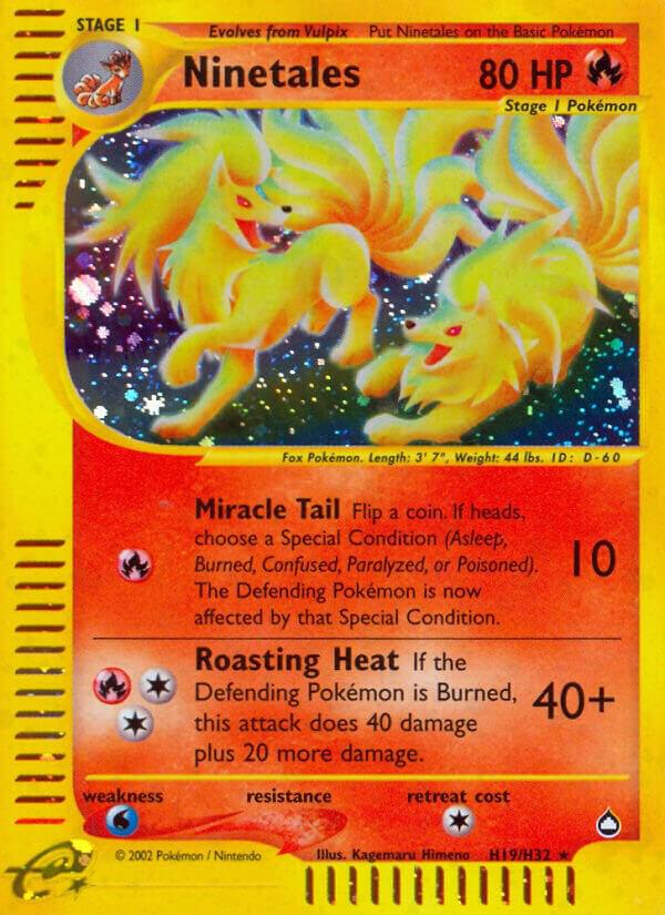 Ninetales full card art