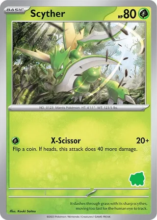 Scyther #7 · My First Battle Pokémon card