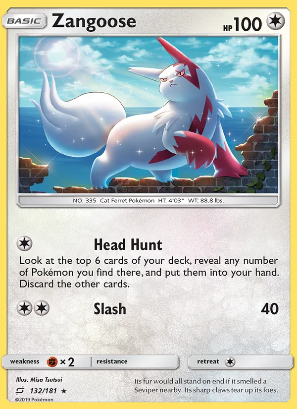 Zangoose full card art