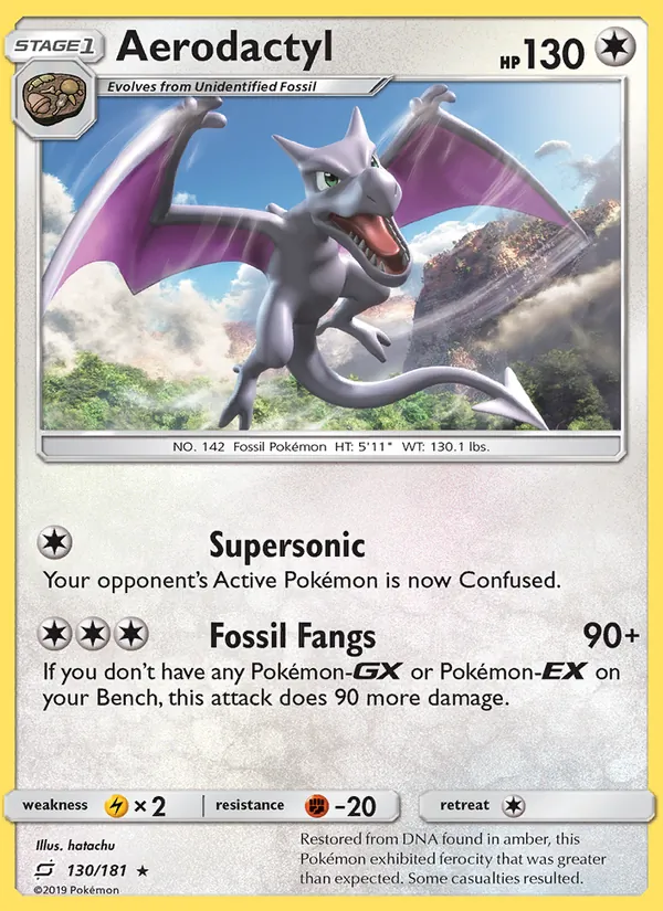 Aerodactyl full card art