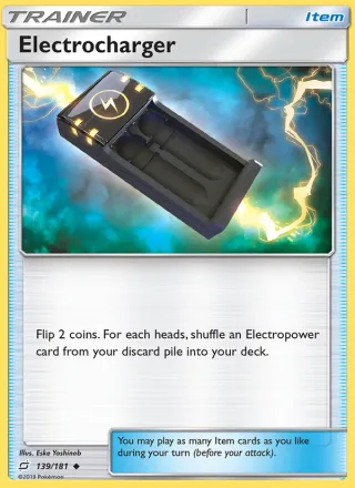 Electrocharger #139 · Team Up Pokémon card
