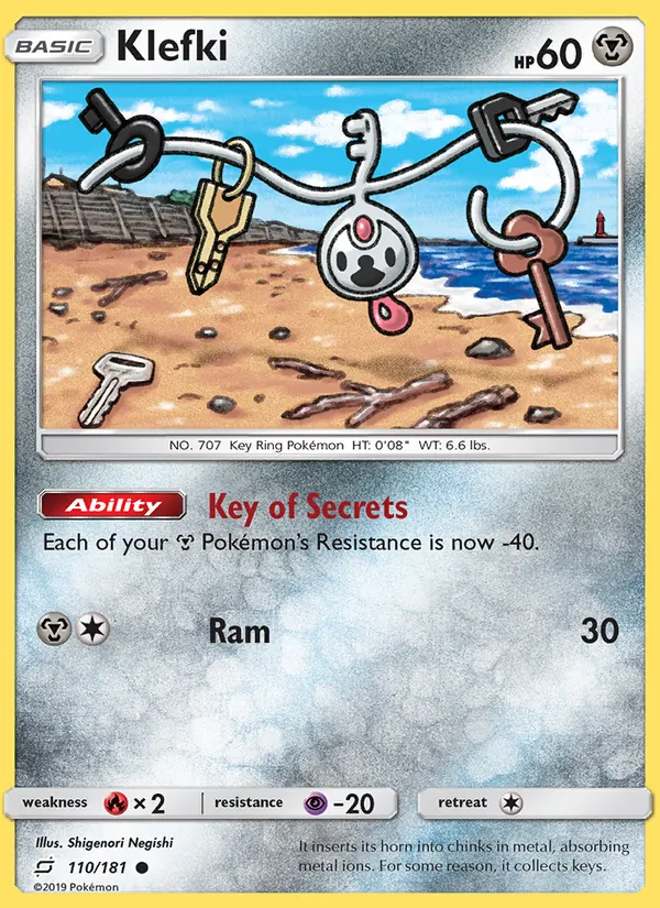 Klefki full card art