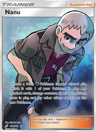 Nanu #179 · Team Up Pokémon card