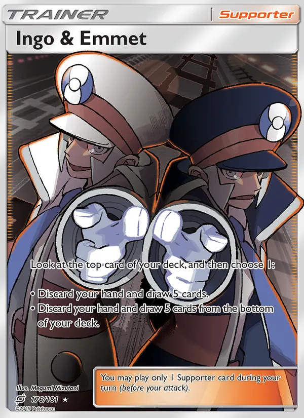 Ingo & Emmet full card art