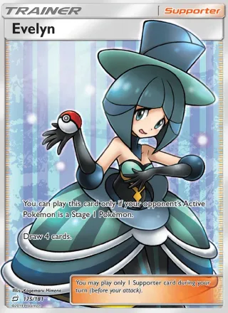 Evelyn #175 · Team Up Pokémon card