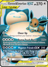 Eevee & Snorlax GX