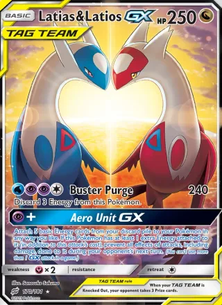 Latias & Latios GX #170 · Team Up Pokémon card