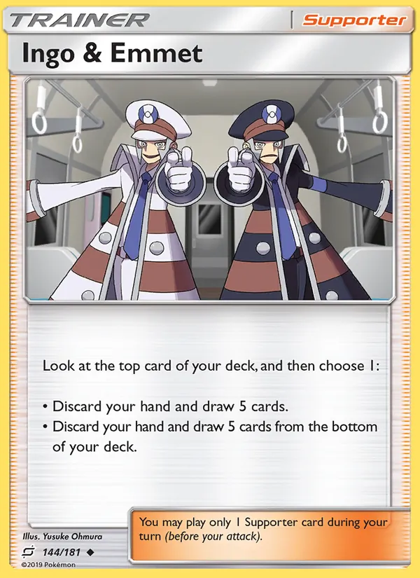 Ingo & Emmet full card art