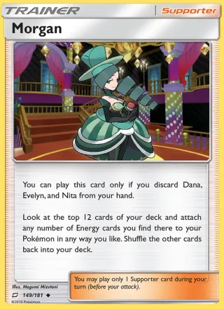 Morgan #149 · Team Up Pokémon card