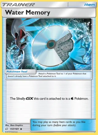 Water Memory #157 · Team Up Pokémon card