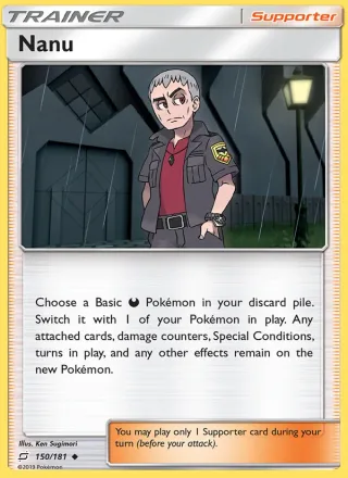 Nanu #150 · Team Up Pokémon card