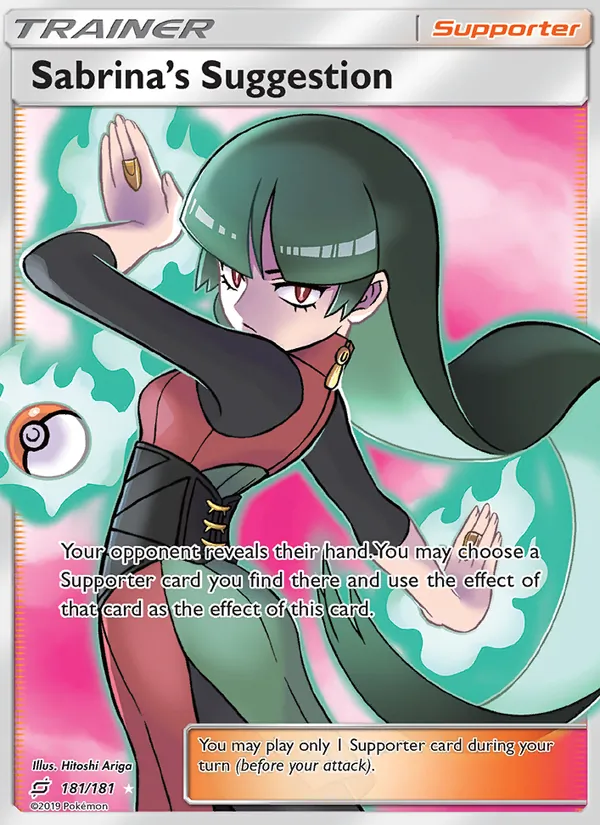 Sabrina’s Suggestion full card art