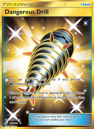 Dangerous Drill #192 · Team Up Pokémon card