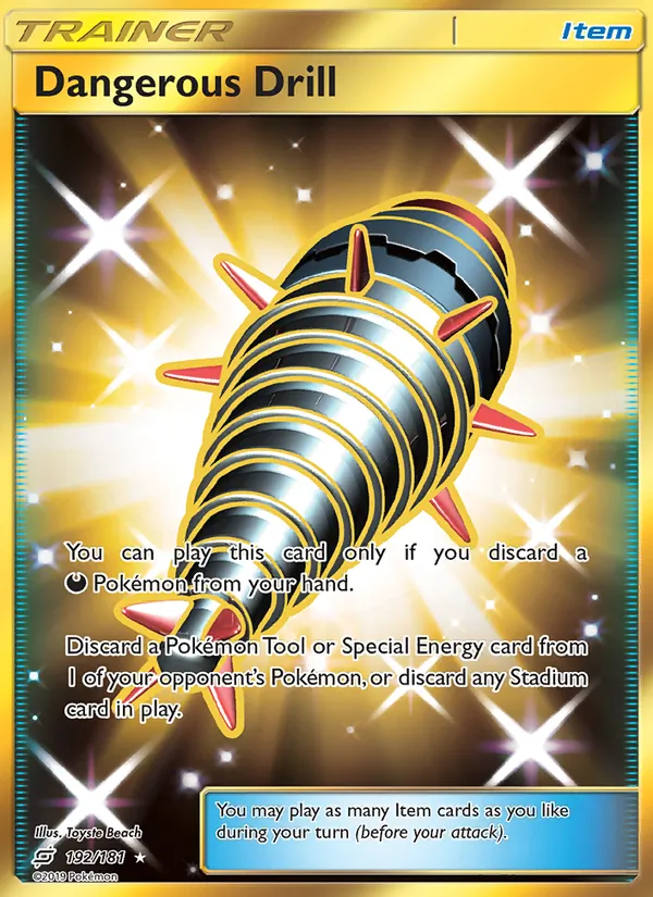 Dangerous Drill full card art