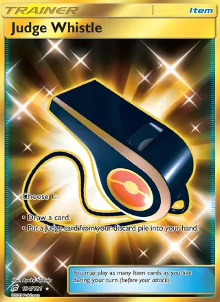 Judge Whistle card