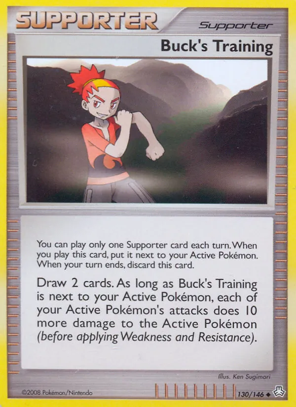 Buck's Training full card art