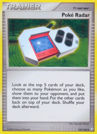 Poké Radar #133 · Legends Awakened Pokémon card