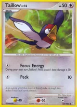 Taillow · Legends Awakened Pokémon card