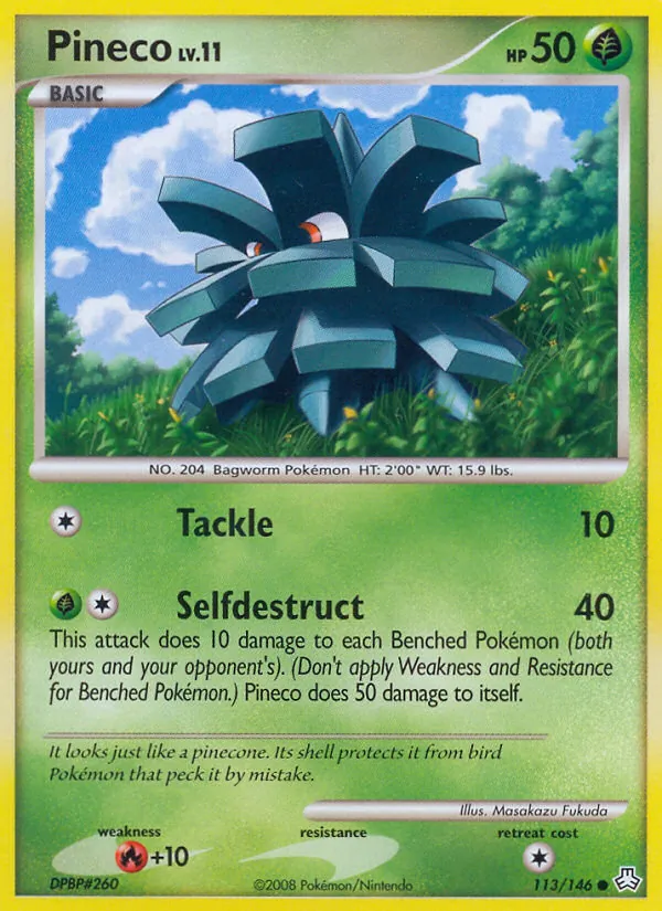 Pineco full card art