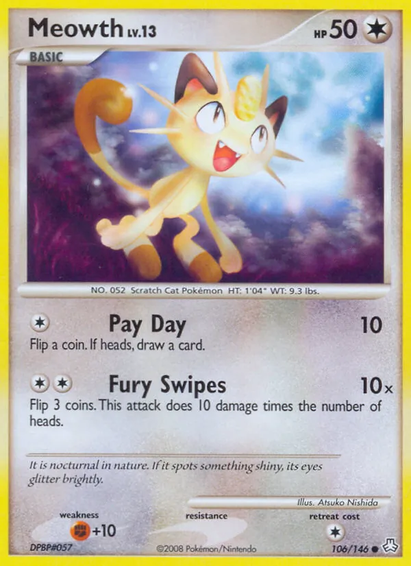 Meowth full card art