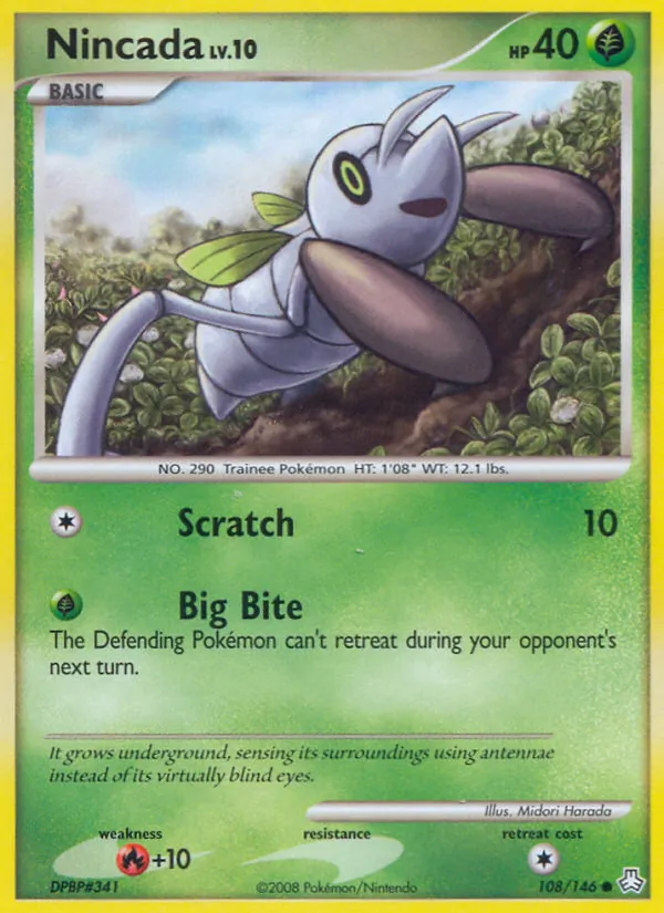 Nincada full card art