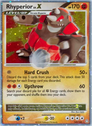 Rhyperior #145 · Legends Awakened Pokémon card