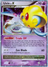 Uxie · Legends Awakened Pokémon card
