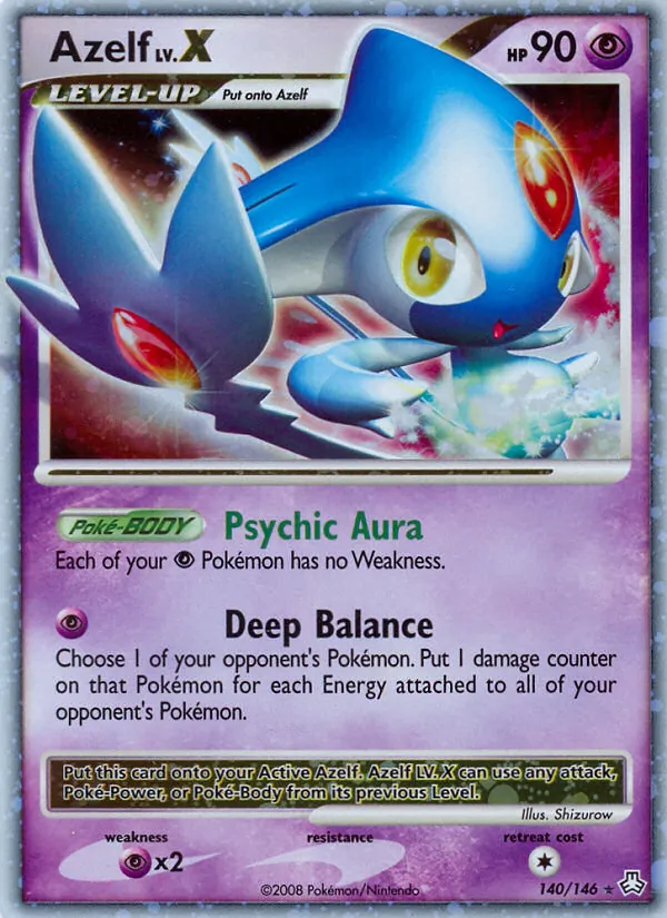 Azelf full card art