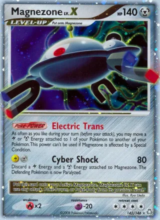 Magnezone #142 · Legends Awakened Pokémon card