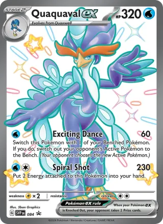 Quaquaval ex #084 · SVP Black Star Promos Pokémon card