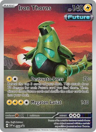 Iron Thorns #098 · SVP Black Star Promos Pokémon card