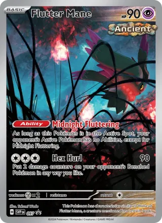 Flutter Mane #097 · SVP Black Star Promos Pokémon card